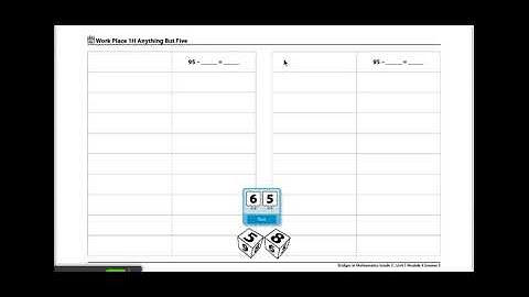 Gr 3 WP 1H Anything But Five