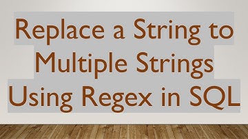 Replace a String to Multiple Strings Using Regex in SQL