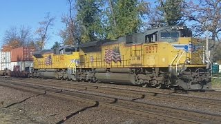 UP 8577- SD70ACe & UP 8942- SD70AH, 10/25/15