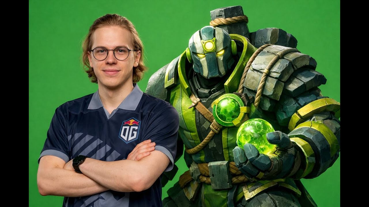 Topson showed how to play Earth Spirit