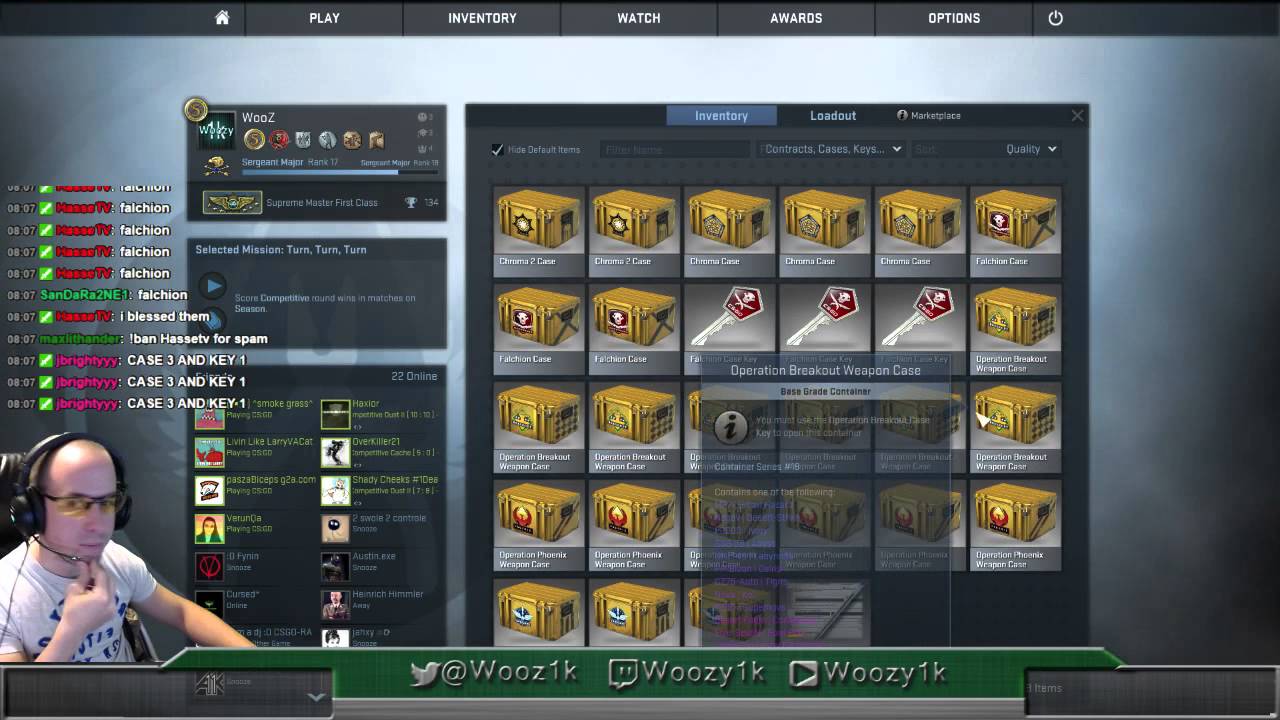 CSGO Cases + Knife reaction