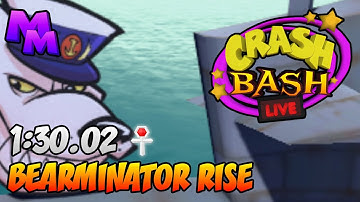 Crash Bash LIVE (v141) - Bearminator Rise Relic Time Trial - 1:30.02 [PB]