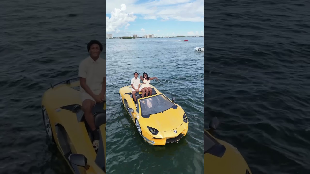 This is how you experience Miami 🌊🏎️