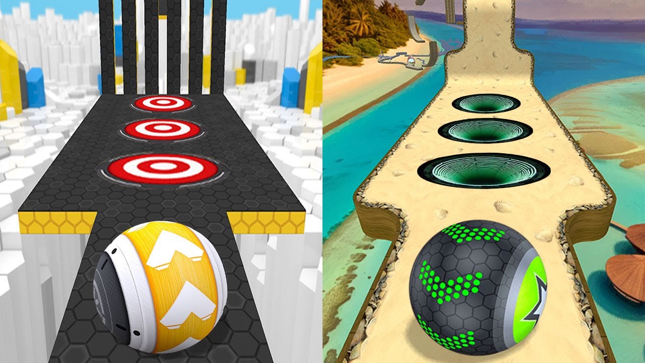 🌈 Going Balls VS GyroSphere Trials, Rollance Adventure Ball, Rolling Balance Ball 3D, Action Balls