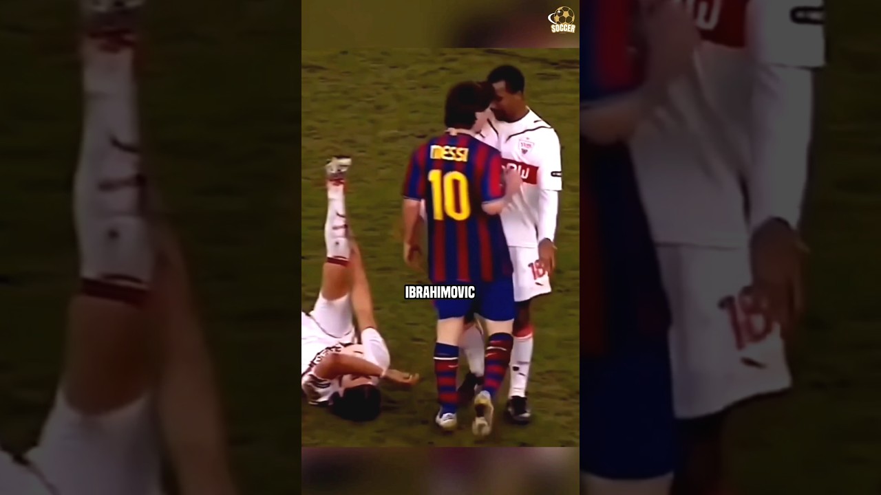 Messi’s Ultimate Confidence Boost for Ibrahimović🤯