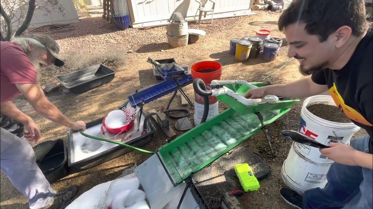 Running Buckets of Gold Paydirt with Doug Odette 2022 Prospectors Ball