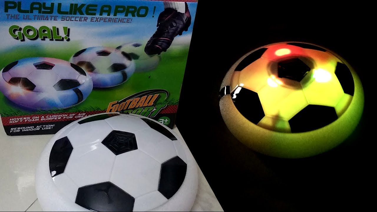 Multi-surface Indoor Football! Air Power Soccer Disc By PlayWithAshwin  (Goal!!) 