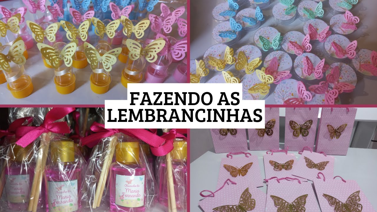 PERSONALIZANDO LEMBRANCINHAS  JARDIM DAS BORBOLETAS  4 ANOS DA MARIA FERNANDA