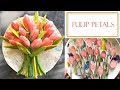 How to Make Chocolate Tulip Decorations | Simple and Easy