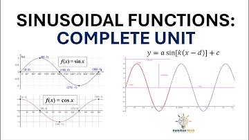 Sinusoidal Functions - Unit 6 Review (Gr 11 Functions Course)