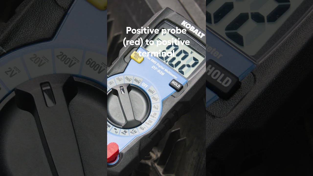 Test Your Car Battery With A Multimeter