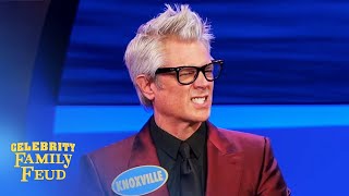 Shocking faceoff! Jackass crew rigs up Celebrity Family Feud!