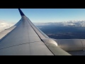 United Airlines 737-700 Approach and Landing into Orange County