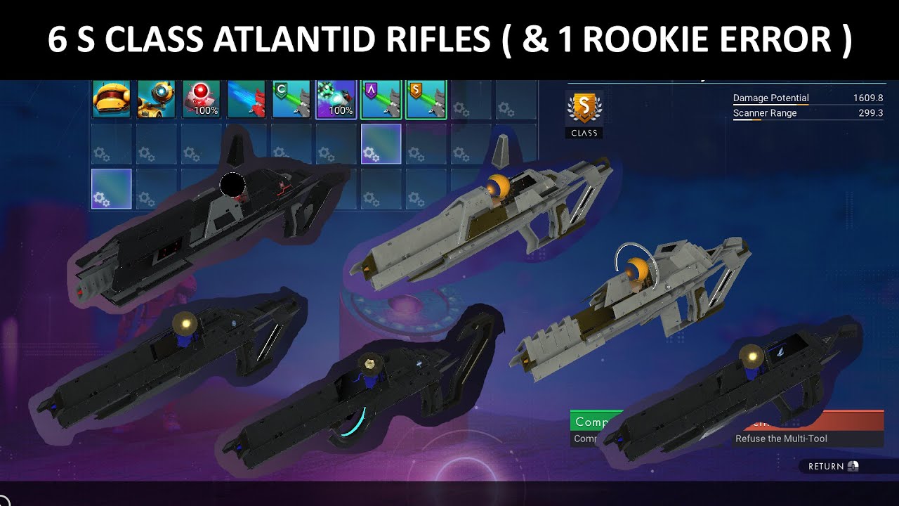 6 S Class Atlantid Multitools - YouTube