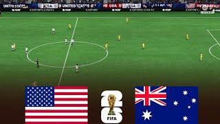 USA vs Australia | world cup 2026 full match | fifa 25 simulation game