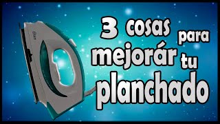 3 Consejos para planchar ropa rápido y eficiente