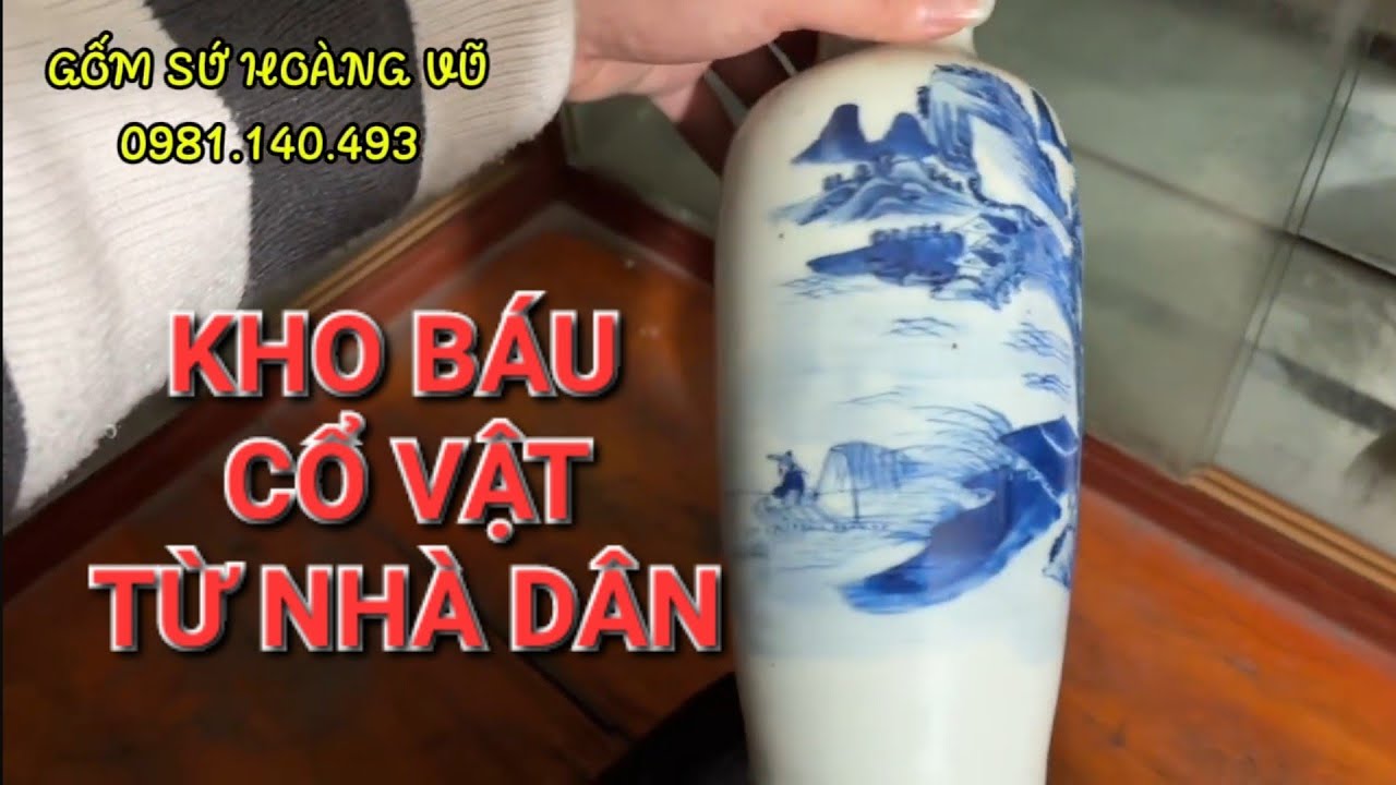 Anh Tuấn Âm Thầm Sưu Tầm Đồ Cổ Từ Nhà Dân Đang Xây Sửa Suốt Nhiều Năm