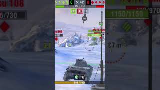 VK 30.01 D WoT Blitz | #shorts #shortswotb#wotblitz#shortswotblitz