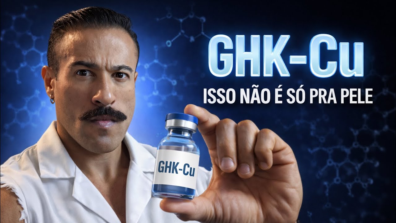 GHK-Cu Não É Cosmético (E Você Foi Enganado)