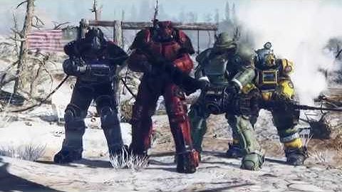 FALLOUT 76 Nuke Combat System Gameplay Trailer E3 2018