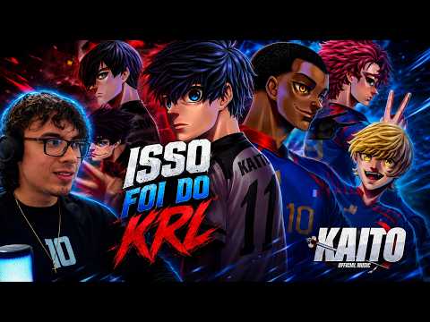 Que música frenética!!! - Japão X França (Blue Lock) | Copa do Mundo PT 2 - Kaito (React)