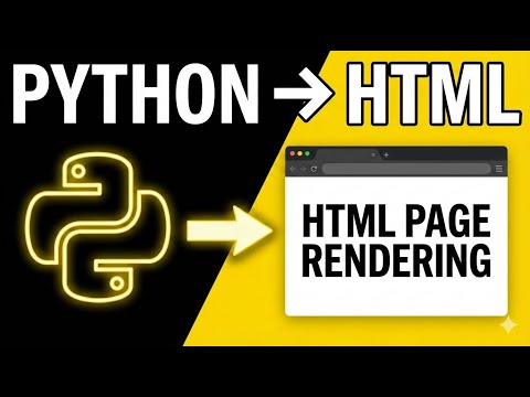 How to Create Webpage Using Python | Jinja2 (2026)