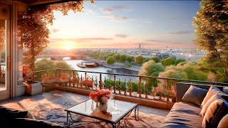 Soft Jazz Instrumental Music ☕ Paris Coffee Shop Ambience & Relaxing Jazz Music for Working, Study