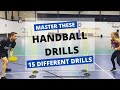 AFL drills handballing