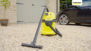 WD 3 P Wet & Dry Vacuum Cleaner for outdoor vacuuming | Kärcher UK