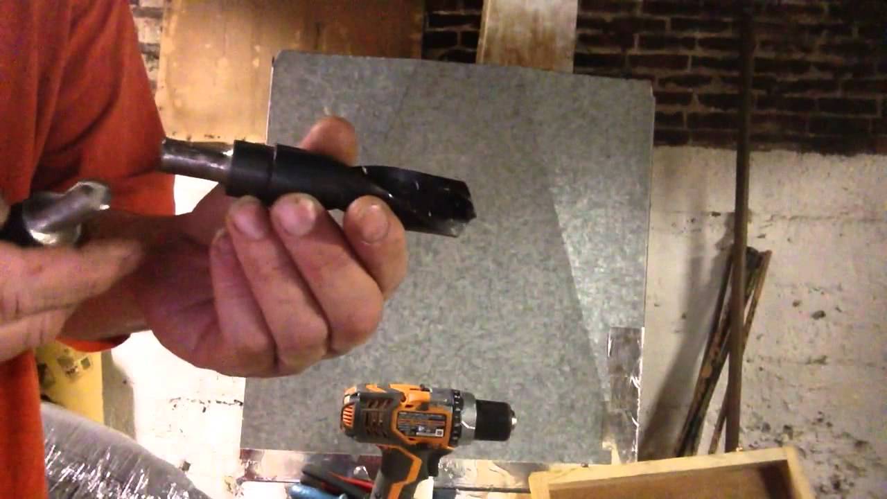 How to fix a bent drill bit shank YouTube