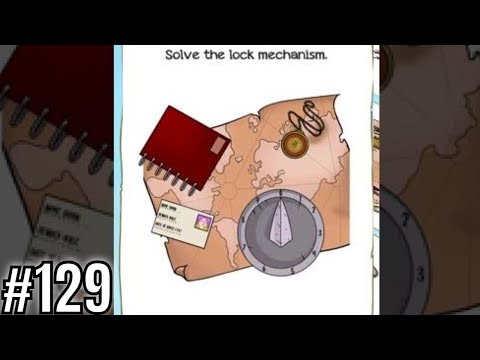 Braindom 2 Riddle Level 129 Solve the lock mechanism - Gameplay Walkthrough Solution