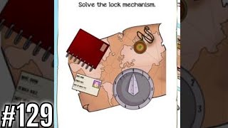 Braindom 2 Riddle Level 129 Solve the lock mechanism - Gameplay Walkthrough Solution screenshot 2