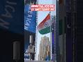 Happy Independence Day India from Times Square #indiaindependenceday #flaghosting #bharatmatakijai