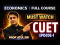 CUET: Economics Full Course 💯 | Guaranteed Selection Strategy | target SRCC #cueteconomicsdomain