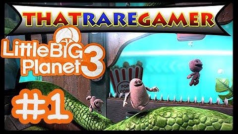 LittleBigPlanet 3 Playthrough Part 1 - Introduction [PS4]