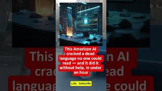 🤖🧠 AI Decodes a Dead Language — In Under an Hour!
