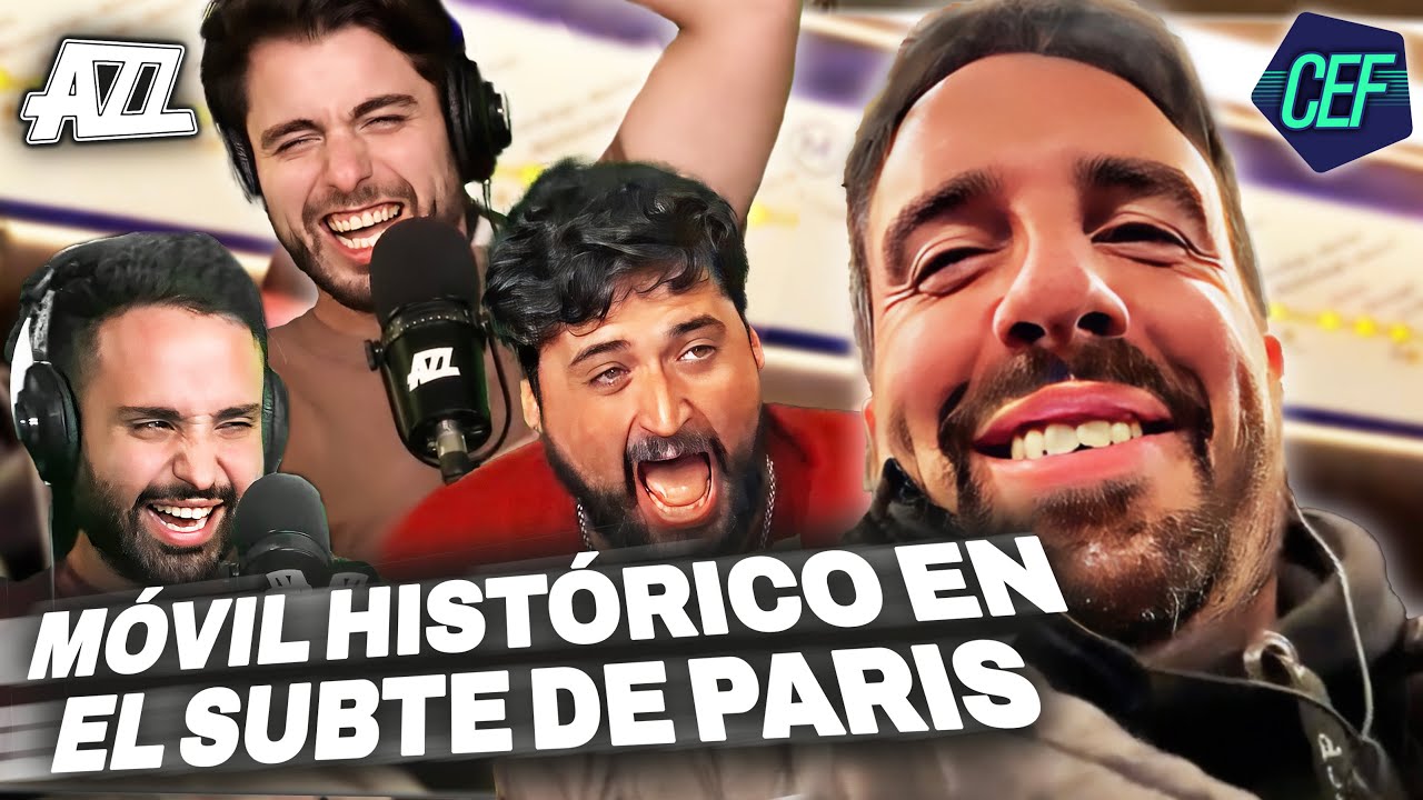 BUSCANDO PARECIDOS con AZZARO en el SUBTE de PARÍS - MÓVIL HISTÓRICO en CEF