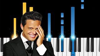 Luis Miguel - Hasta Que Me Olvides - Easy Piano Tutorial