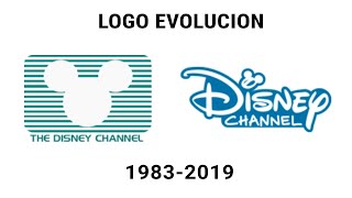 Disney Channel Logo Evolucion 1983-Logo Actual