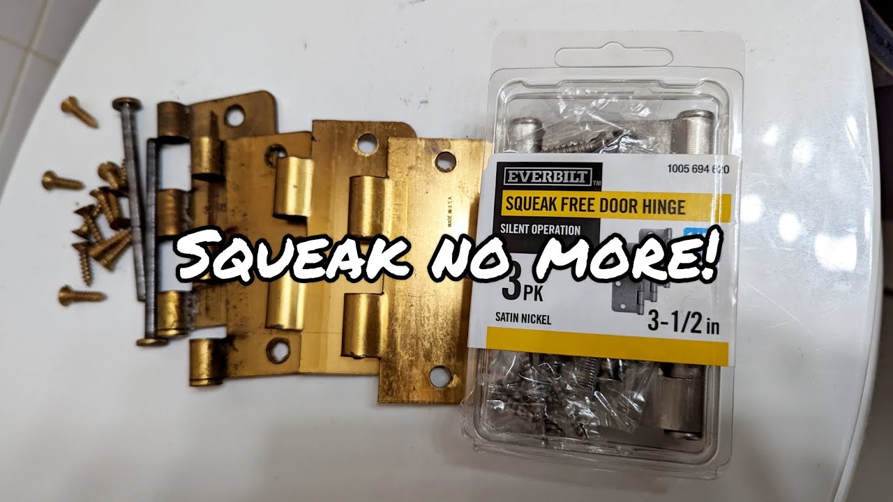 Easiest Way To Fix A Squeaking Door how To Replace A Door Hinge YouTube easiest-way-to-fix-a-squeaking-door-how-to-replace-a-door-hinge-youtube