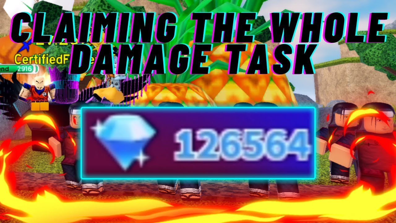 CLAIMING 100K+ GEMS (WHOLE DMG TASK) ON AN ALT!!! - All Star Tower Defense
