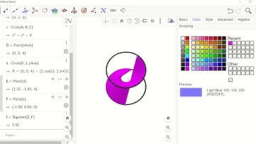 Geogebra Hyperboloid of revolution