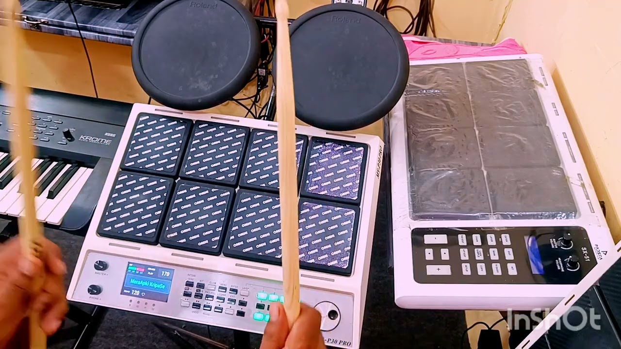 Mera aap ki kripa se sab kaam ho raha hai || Bhajan Music || Bhakti Song || M studio ms p30pro pad |