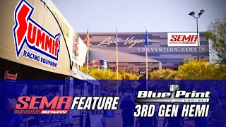 BluePrint Engines Introduces an 800  HP Gen. III 426ci Hemi Crate Engine | SEMA 2022