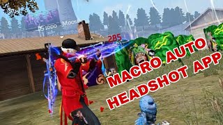 MACRO AUTO HEADSHOT FREE FIRE ANDROID screenshot 3