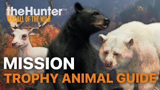 Mission DIAMOND & RARE Animals & How To Find Them | theHunter Call of the Wild