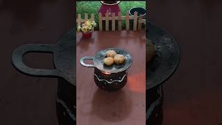 Sweet potato cutlet food miniaturecoocking cooking miniaturecook indianfestivalfood