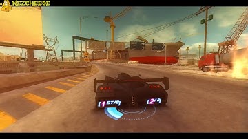 Split/Second PSP - Dry Docks Race [3:54:850]