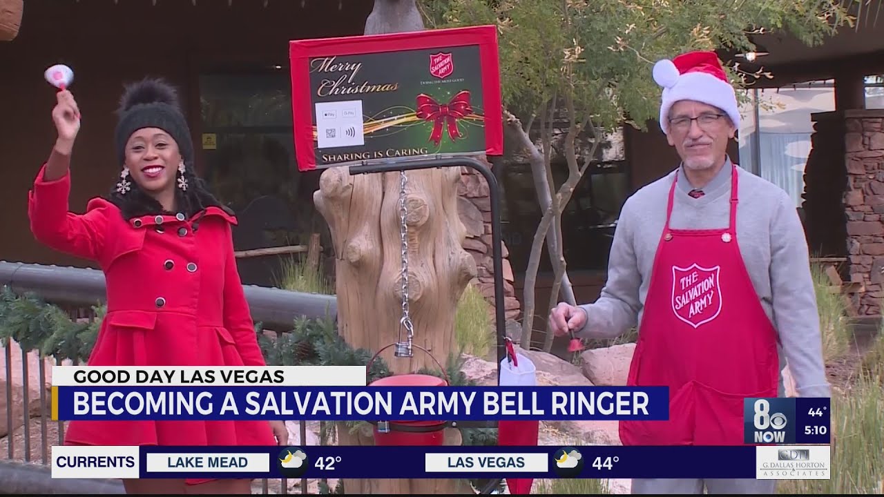 a Salvation Army bell ringer YouTube