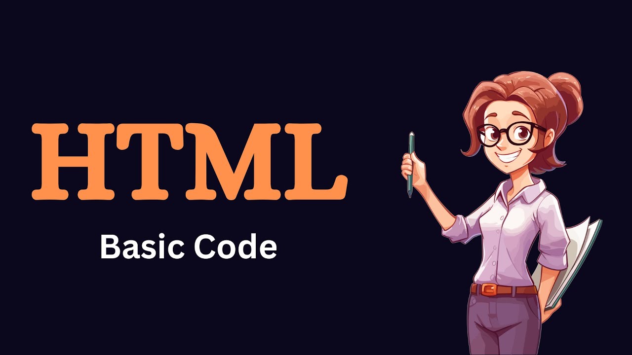 🏗️ HTML Basic Code: Laying the Foundation for Websites - YouTube